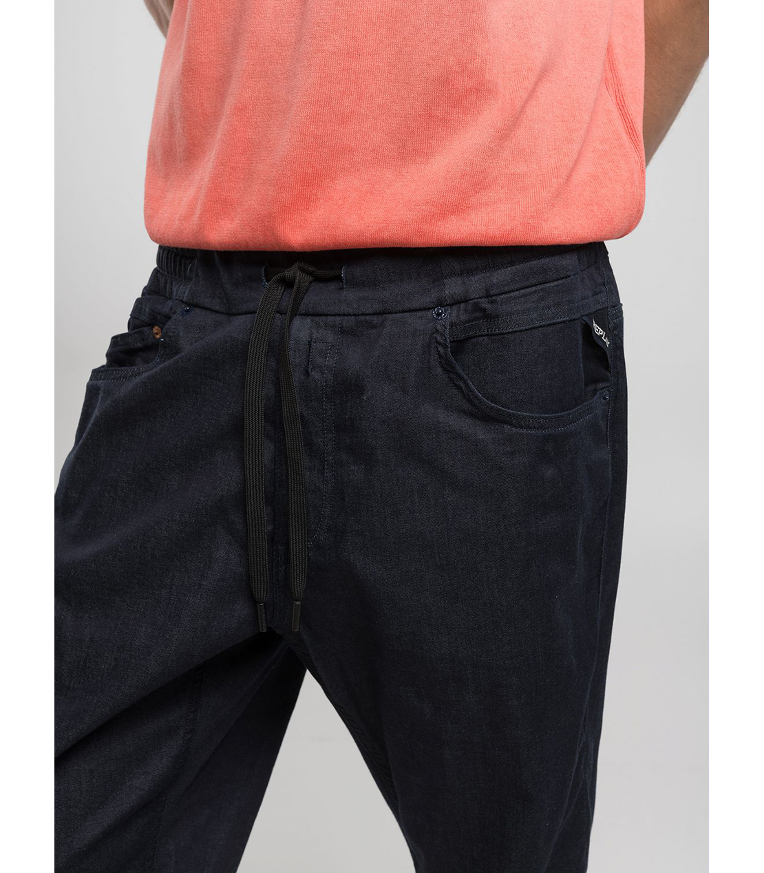 リラックステーパードLANNY Touch denim 詳細画像 ダークブルー 5